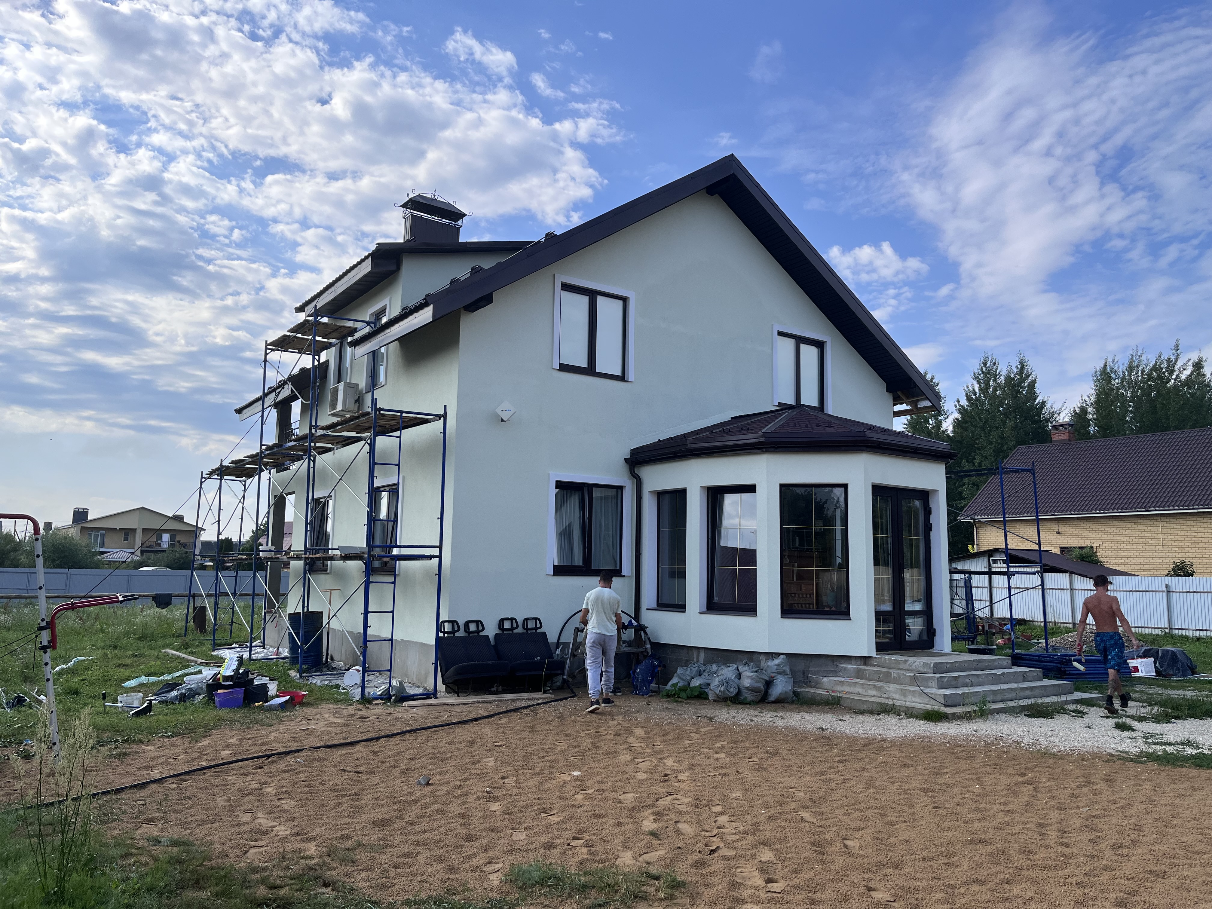 Декоративная штукатурка фасада